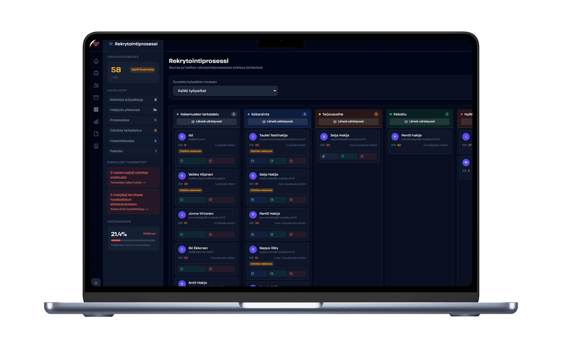 Cover image for Avoin hakemus